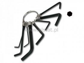 Klucze imbusowe 8szt. 2mm - 10mm