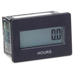 Trumeter 3410-2000 LCD Hour Mtr 10-300VDC / 20-300VAC Rect Flush Mount