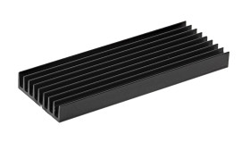 Radiator 51 x 19 x 4.8mm 8.5K/W Uniwersalny Prostokątny Alu