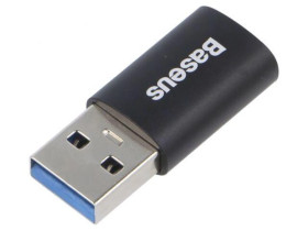 Adapter USB 3.1 USB A wtyk - USB C gniazdo stop aluminium ZJJQ000101