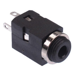 3.5mm Stereo Vertical Switched PCB Jack Socket FC681375V