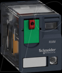 RXM2AB2P7 Miniature industrial relay, 2 changeover contacts, 230 V