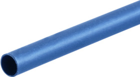 Heatshrink tubing, 2:1, (4.8/2.4 mm), PE, crosslinked, blue, 5053074017