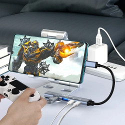 Qoltec Hub Adapter USB-C 3.1 5w1 USB-C PD USB-C 2x USB 2.0 USB 3.0