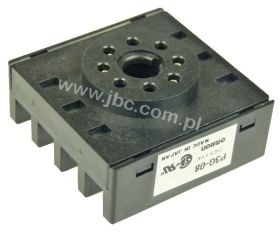 P3G-08 gniazdo montażowe przekaźników czasowych H3CR-A8 8 pinowa, OMRON, P3G08