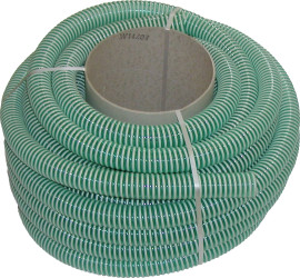 Hozelock Spiralsaugschlauch Ø25 mm 169989 Produkty w metrach bieżących zielony, biały Wąż ogrodowy, spiralny