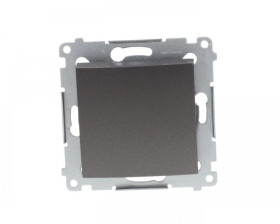 Simon 54 Przycisk pojedynczy, szybkozłącza, antracyt DPR1.01/48