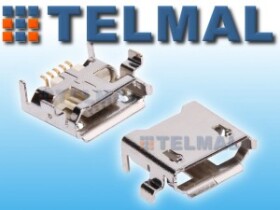 Gniazdo mikro micro USB TYP2 5pin SMD tablet smartfon