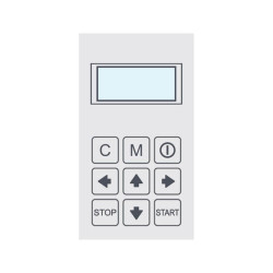 Teko - MW57.5 Klawiatura membranowa (102 x 57,6 x 0,7 mm)