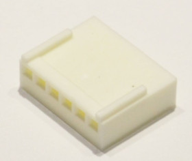 GH06 obudowa gniazda na przewód 6 pin; raster 2,54