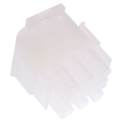 9 Way 6.35mm Male Mate N Lock Connector Housing