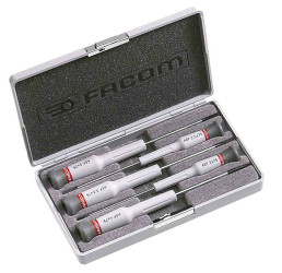 Zestaw wkrętaków Facom Płaska 5 szt. długość całkowita 183 (mm)