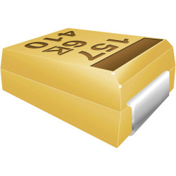 Kemet T491A105K025ZT 1uF 10% 25V SMD Tantalum Chip Case A