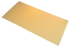 Arkusz tworzywa sztucznego grubość 0.8mm SRBF Beżowy długość 590mm Pełny 1.36g/cm³ 0.36W/mK