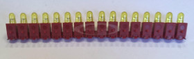 zestaw 16x LED 3mm żółta 2mA 09-0162-62 ELMA