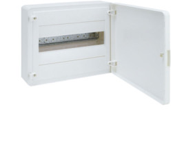 Rozdzielnica natynkowa 12 modułowa 1x12M drzwi pełne IP40 golf VS112PD HAGER