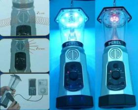 EDL-4 LAMPA DYNAMO LED + RADIO