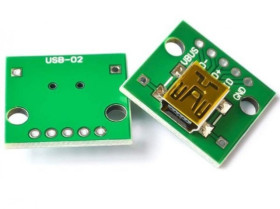 GNIAZDO MINI USB DO PLYTKI STYKOWEJ KIT