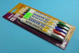 MARKER DO PŁYT CD/DVD AIDATA 4-szt+MAZAK