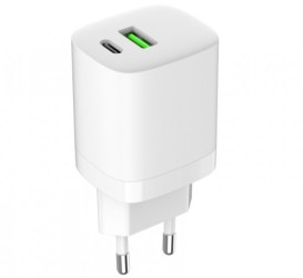 LAD.SIEC.GAN PD QC 4,01 USB C+USB A 30W