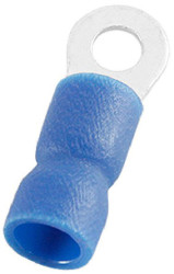Zacisk oczkowy rozmiar przewodu 2.5mm² Ø , M3.2 izolowany średnica wew 3.2mm Niebieski RS PRO