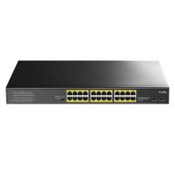 CUDY GS1028PS2 przełącznik sieciowy, 24-portowy, Gigabit, PoE+, 300W