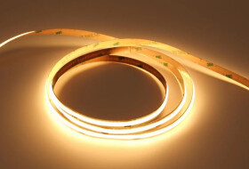 Taśma LED COB, 5W 12V 50m biała ciepła 2700K UQS-COB-5W-WW2K7-12V-50M