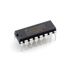 Przetwornik DAC DAC0808LCN - DIP16