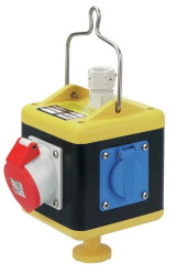 Rozdzielnica podwieszana Uni-block 3x16A 230V, 1xCEE 16A 5P 400V IP44 57510