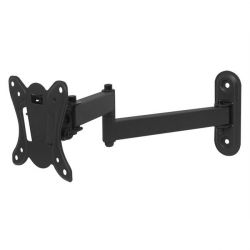 Uchwyt LCD 10"-27" CZARNY łamany 76-855