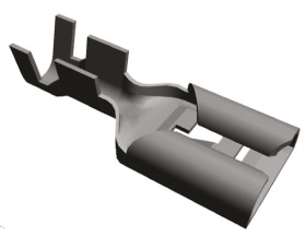 Konektor płaski Żeński 9.53 x 1.22mm długość 29mm Izolacja: Nieizolowane Cyna