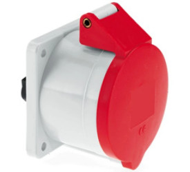 Gniazdo tablicowe TE proste 32A 7p 400V 6h IP44 13329