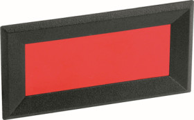 Front bezel with integrated filter pane, 2656.8422