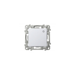 Przycisk zwierny światło ŁP-5Z/m/00 biały SZAFIR Ospel