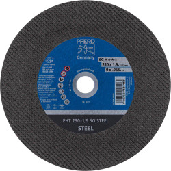PFERD 61328131 SG Steel 230mm Cut-off Disc High Performance 25pcs