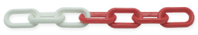 Bariera łańcuchowa Bariera łańcuchowa Ø 8mm Red, White
