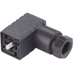 Hirschmann 933 023-100 GDSN 307 Cable Socket PG 7 Central Screw 3 &#x2B; PE Black