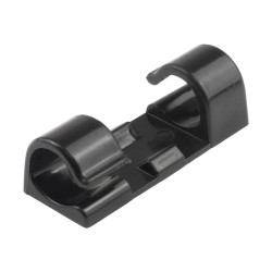 Uchwyt do przewodów 30x10mm (czarny) 20szt.