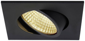 SLV 1003062 NEW TRIA 68 Oświetlenie wewnętrzne LED LED wbudowany na stałe czarny