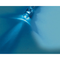 Nichia NSPB500AS Sel. wV/W0AS 5mm Blue LED 15&#xB0; 11000mcd