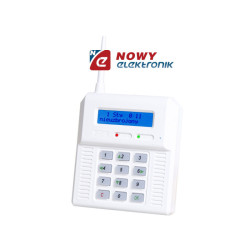 Centrala Alarmowa CB32GN ELMES bezprzewod. z mod.GSM(podśw.niebieskie)