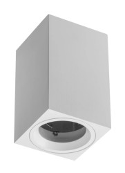 Oprawa sufitowa SENSA mini aluminium 70x70x115mm IP20 max 50W kwadratowa biała OS-SENM5091KWB-10