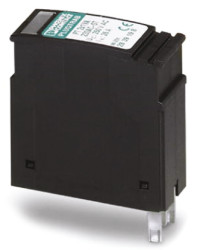 Ochronnik przeciwprzepięciowy 100 V DC Szyna DIN, montaż śrubowy, montaż przewlekany Phoenix Contact Wtyk z