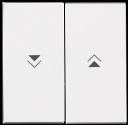 490388008 Rocker switch with symbol HK07 pure white