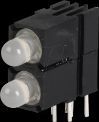 28142832 LED component, red/green-red/green, 3 mm, 50 mcd, 60°