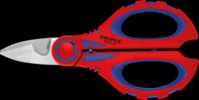 95 05 10 SB Electricians' shears with multi-component grips, 190 mm