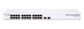 MikroTik CRS326-24G-2S+RM | Switch | 24x RJ45 1000Mb/s, 2x SFP