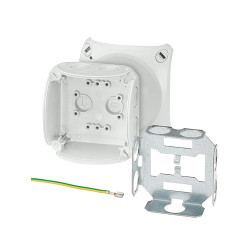 Skrzynka zaciskowa Poliwęglan 62 x 93 x 93mm Szary IP66, IP67, IP69 HENSEL