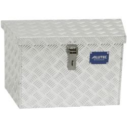 Alutec 41051 Trailer 51 checker plate box sheet metal 580x280x345mm silver