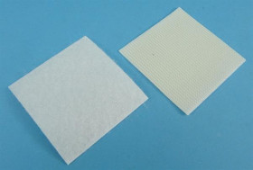 TAŚMA RZEP 50x50mm WHITE 5szt